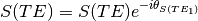 S(TE) = S(TE)e^{-i \theta_{S(TE_1)} }